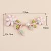 Botones de Plato Cheongsam, Botones de Gardenia China, Botones Duros Tejidos a Mano de Estilo Nacional, Accesorios Decorativos Retro de la Dinastía Han