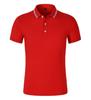 Atividade transfronteiriça de atacado rápido roupas logotipo bordado personalizado lapela roupas de trabalho camiseta publicidade cultural camisa polo