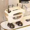 Caja de almacenamiento de router con diseño creativo, almacenamiento en capas para regletas de enchufes, organizador de cables para escritorio del hogar, caja de almacenamiento a prueba de polvo