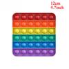 GoBang Rat Killer Pioneer Rainbow - Juguete educativo de silicona para descompresión de escritorio para niños con diseño de burbujas y música, 30 cm de tamaño