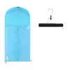 Bolsa para Peluca Transfronteriza Bolsa para Guardar Piezas de Peluca Bolsa con Cremallera a Prueba de Polvo Bolsa de Empaque con Percha Multifuncional Estilo Sudeste Asiático