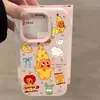Funda de Teléfono de Dibujos Animados Star People Adecuada para Apple 16Promax Iphone17 Nicho 14 Doble Capa 13 Funda Dura 12