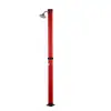 Coluna de Chuveiro Solar 20L Vermelho Azul Prata Preto Exterior Praia Surfe Chuveiro Redondo Coluna de Chuveiro Quente