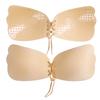 Fornecimento Transfronteiriço Sutiã Invisível Sem Alças de Silicone Tamanho Grande Lala Goddess Adesivo para Seio Push-up Adesivo de Peito com Asas