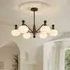 Dormitorio Estilo Retro, Sala de Estar Vintage Estilo Francés, Lámpara de Techo para Comedor, Lámparas para Sala de Estar, Lámparas de Alta Gama Estilo Americano Magic Bean