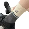 Calcetines rayados gruesos, absorbentes de sudor y resistentes al olor para otoño e invierno, con un estilo preppy, lindos diseños de dibujos animados estilo japonés y un aspecto casual y juvenil, perfectos para el uso diario