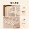 Estante de almacenamiento para lavabo de baño, organizador multifuncional para encimera de baño, organizador de cosméticos para encimera de baño