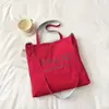 Bolsa Tote Casual de Doble Cara para Mujer 2026 Primavera Nueva Versión Coreana Lienzo de Gran Capacidad Bolso de Hombro Bolso de Moda para Viajes