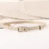 Cinto de Couro Macio, Cinto Simples e de Alta Qualidade para Mulheres, Cinto Decorado Estilo Coreano Retrô para Mulheres, Novo Cinto para Jeans Atacado