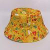 Sombrero de Sol de Estilo Nuevo Graffiti con Letras Europeas y Americanas de Doble Cara para Mujer, Sombrero de Cubo de Moda para Primavera y Verano para Protección Solar al Aire Libre para Hombres