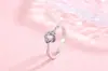 Anillo Cruzado Dorado con Circonita Incrustada de Diamante para Mujer, Suministro Transfronterizo de Moda, Elegante Temperamento, Popular Anillo Abierto de Lujo Ligero