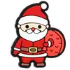 Natal Natal Sapatos com Furos Charms para Sapatos Pinguim de Desenho Animado Suéter Acessórios para Sapatos DIY Fivelas Decorativas de Borracha Macia PVC