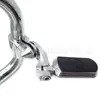 Pedal de Pie Modificado para Motocicleta Soporte de Pie Modificado Parachoques Adecuado para Tubo de 1-1/4 pulgadas