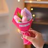 Pequeños Regalos, Flores Artificiales, Nuevos Mini Ramos de Tulipanes, Flores Decorativas Hechas a Mano, Souvenirs Transfronterizos al por Mayor, Flores Artificiales