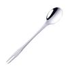 Cuchara cuchillo y tenedor integrados cubiertos cuchara hogar picnic al aire libre una cuchara tres tenedor de acero inoxidable logo