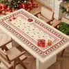 Mantel de silicona, impermeable y a prueba de aceite, mantel sin lavado, rojo de Año Nuevo, mantel para la Fiesta de la Primavera, resistente al calor, mantel para mesa de centro de Navidad