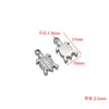 Aço Inoxidável Transfronteiriço Multi-Estilo Pingente de Pressão de Óleo Simples DIY Moda Colar Pulseira Brincos Acessórios Atacado