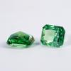 Verde Césped Cuadrado diamante de alto carbono Wuzhou hielo sintético artificial Flor Diamante circonita cúbica al por mayor Hielo Flor Diamante