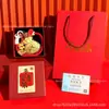 Llavero Bolsa de la Suerte Shuibeizizuijin 999 Colgante para Bolso Cadena para Teléfono Móvil como Regalo de Cumpleaños para Buenos Amigos y Mejores Amigas