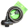 Cabo de Aço Dourado com Cadeado para Bicicletas, Bicicletas Elétricas e Mountain Bikes, Cadeado Antifurto