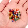 Accesorios para Joyería DIY 4mm Color AB Color Puro Cuentas de Cristal de Vidrio Pulsera con Cuentas Collar Cuentas Sueltas 200 Piezas/Paquete