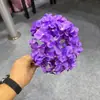 90 Hastes de Flores de Hortênsia Grandes Individuais, Arranjos de Flores de Casamento com Hortênsias, Flores Artificiais Redondas Altas