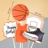Decoración de Pastel para Hornear Llavero de Zapatos de Baloncesto Vestir Niños Baloncesto Moda Deportiva Zapatos Deportivos Tarjeta Plug-in