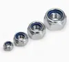 Em Estoque Porcas de Nylon de Aço Inoxidável 304 para Envio Imediato #2 ~ 5/8 Porca Americana Anti-Afrouxamento, Porca de Travamento Britânica