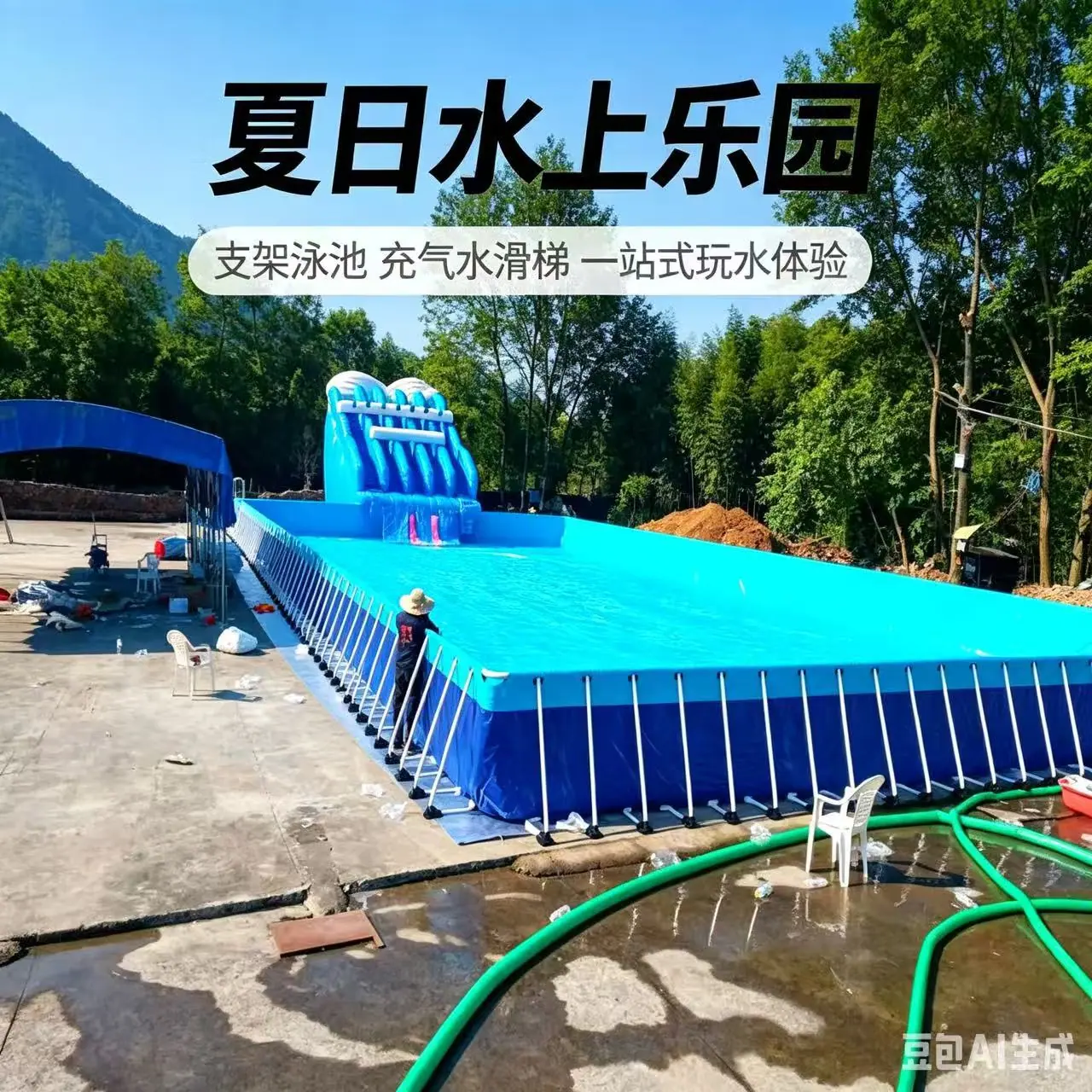 支架水池