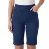 Estilo Verano 2026 Tejido Elástico Vaquero Shorts de Mujer de Cintura Alta Ajustados Adelgazantes Shorts de Mezclilla para Mujer