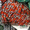 Cuentas Planas de Cristal de 4MM Cuentas de Vidrio de Cristal Cuentas de Cristal DIY Pulsera Collar Aretes Accesorios para el Cabello Accesorios