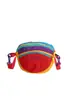 Bolso Bandolera Mini de Costuras de Color Contrastante para Mujer 2026 Nuevo Ligero Versátil Bolso para Teléfono Móvil Bolso de Hombro para Viajes al Aire Libre