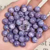 Luz de Palacio Vintage Estilo Francés Lujo Ligero Barroco Pintura al Óleo Cuentas de 12 mm Pulsera DIY Colgante para Coche Cuentas Sueltas con Agujero Recto