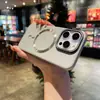 Adecuado para iPhone 16 Pro Max Funda Magnética para Teléfono 15 Tacto de Piel Mate 14 Sentido de Gama Alta 13 Anticaídas 12 Cubierta Protectora