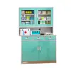 Gabinete Médico de Clínica Engrosado, Mesa de Tratamiento Médico de Acero Inoxidable, Mesa Dispensadora, Estante para Medicamentos, Gabinete de Medicamentos para Sala de Salud de Hospital de Mascotas