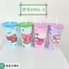 Caneca de Cerâmica com Design Fofo Feminino Gato Hello Kitty Gato Doraemon Caneca de Gato com Tampa Copo d'Água para Casais
