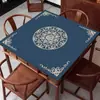 Tapete de Mesa de los Ocho Inmortales, Tapete de Mesa de Mahjong, Aislamiento Acústico Engrosado, Tapete Silencioso para Mahjong y Póker de Manivela, Resistente al Desgaste, Mantel Antideslizante