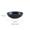 Bol de Cerámica Estilo Japonés para Comida Comercial Bol para Fideos Udon Olla Caliente Bol Maoguli Vajilla para Barbacoa Retro Redondo Plano para Ensalada Transfronterizo