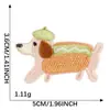 Dibujo Animado Autoadhesivo Mini Lindo Perrito DIY Accesorios de Ropa Decoración Funda de Teléfono Taza de Agua Parche Parche de Tela Bordado
