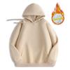 Sudadera con Capucha de Algodón Chino Pesado de 600 g con Logo Estampado en el Hombro Ropa de Trabajo en Equipo Uniformes de Clase Uniformes de Grupo Otoño e Invierno Bordado Plus