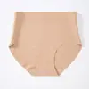 Bestseller internacional calcinha TK seamless de controle abdominal peça única secagem rápida seda gelo cintura média calcinha triângulo seamless para mulheres