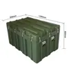 Caixa Plástica com Rodas Caixa de Material 1200*800*800 Caixa de Equipamento Caixa de Equipamento de Estratégia de Campo ao Ar Livre Caixa de Transporte de Equipamento de Combate