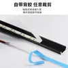 Tira de Luz LED Especial para Luces Lineales Bajo Voltaje 12V Placa Desnuda Parche Autoadhesivo Canaleta para Luz Lineal Luz para Gabinete Armario Tira de Luz