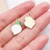 Venta Caliente Transfronteriza Serie de Frutas y Verduras Amuletos de Aceite Gotas Accesorios de Joyería de Aleación DIY Colgantes para Collar Pulsera Pendientes