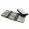 Destornillador 25 en 1 Destornillador Combinado Bolsa de Cuero Destornillador Teléfono Móvil Gafas Herramienta de Reparación y Desmontaje