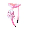 Diadema de Sirena con Lentejuelas para Niños Dibujos Animados Dulce Linda Pinza para el Cabello del Océano Joyería Accesorio para el Cabello de Cola de Pez Versátil Diadema
