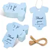 Decoración Transfronteriza Tarjeta Colgante de Agradecimiento Decoración Colgante Etiqueta Color Cuero de Vaca Bendición Festiva Tarjeta de Felicitación para Regalo