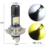 Lanterna de moto bolha H4 BA20D PX15D 3030 24SMD alta potência LED brilhante Luz de moto