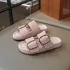 Pantuflas para Niñas 2026 Verano Nueva Moda Estilo Coreano Birkenstock Sandalias de Deslizamiento Abiertas Casuales para Niñas Pequeñas