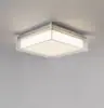 Luz de Techo Bauhaus para Dormitorio Industrial de Espectro Completo Protectora de Ojos Color Cromo Estudio Vestidor Retro Balcón